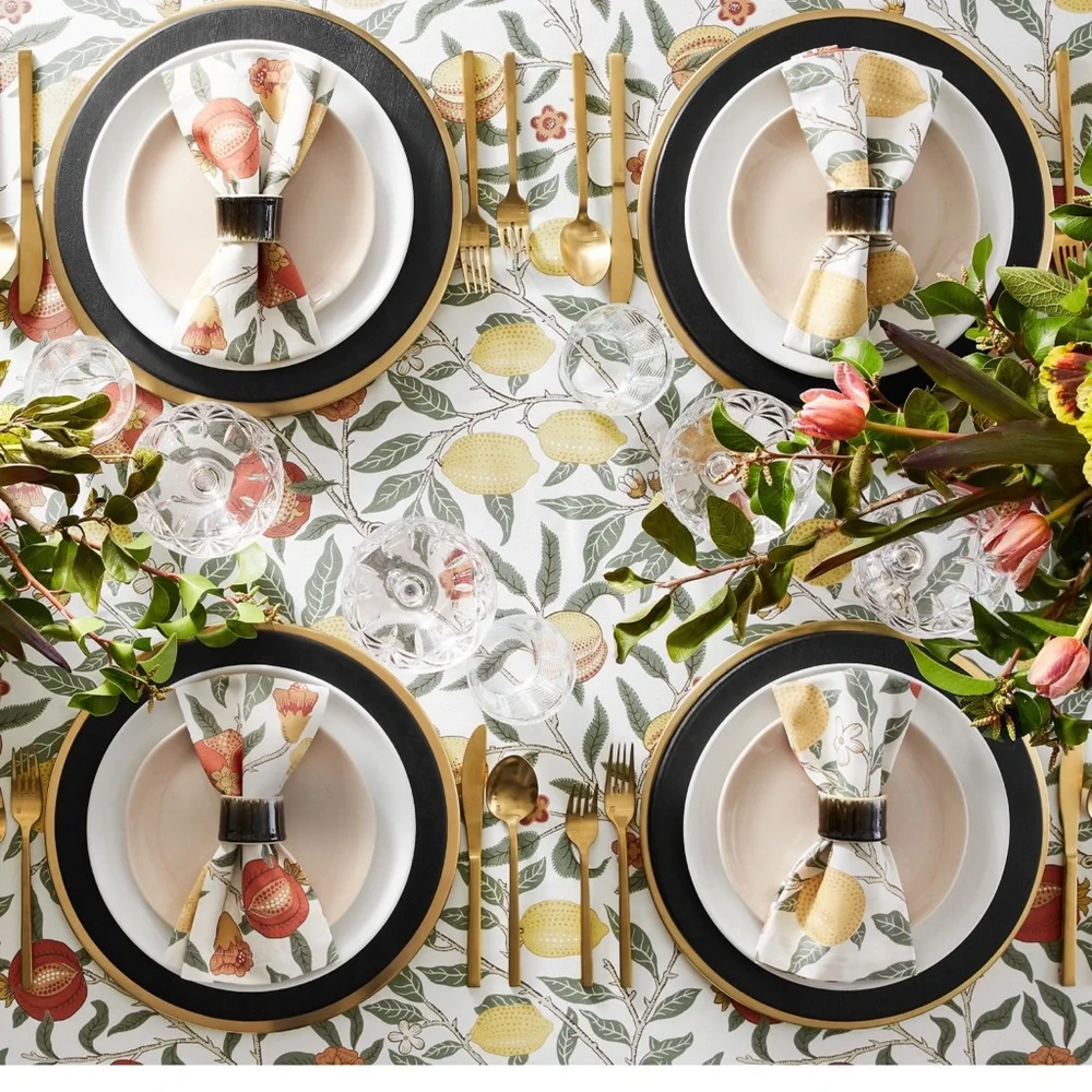 Morris & Co.‎ x Williams Sonoma Fruit Tablecloth 70